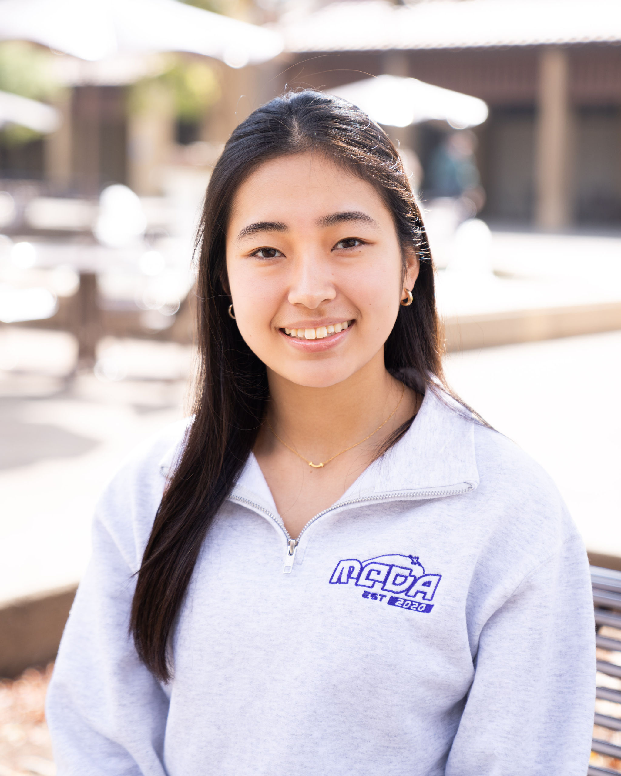 Portrait of Riko smiling