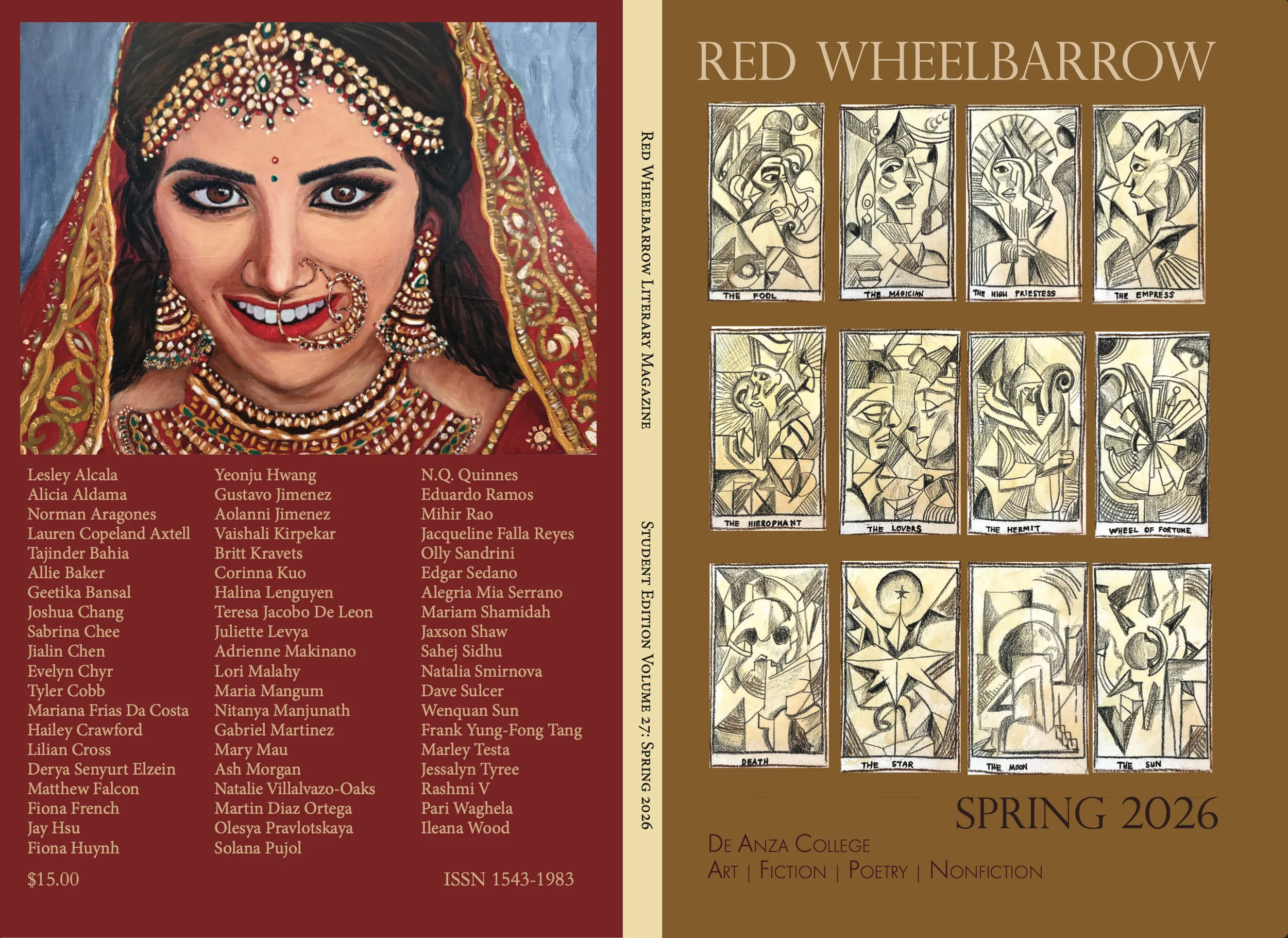 2026 Red Wheelbarrow Cover