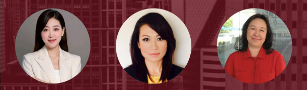 left to right: Shadow Liu, Hannah Nguyen, Nha-Nghi Nguyen