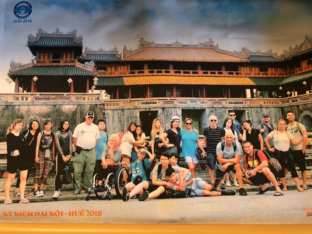 students in group in Hue